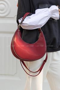 Modalamelif Yarım Ay Model Çapraz Çanta Bordo