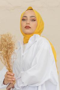 Modalamelif Sarı Pötikare Şal