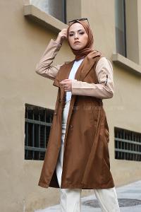 Modalamelif Garnili Spor Trenç Taba