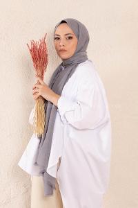 Modalamelif Füme Ağaç Kabuğu Şal