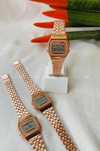 Modalamelif Retro Rose Gold Small Saat