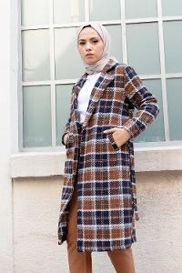 Modalamelif Belden Bağlamalı Kazayağı Kaban Acı Kahve