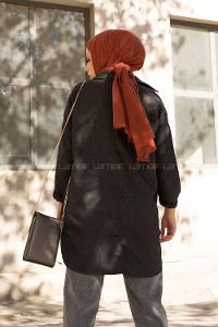 Modalamelif Çift Cepli Gömlek Antrasit