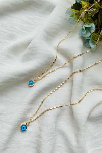 Modalamelif Nazar Boncuk Zarif Kolye