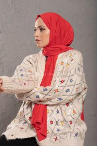Modalamelif Nar Çiçeği Penye Şal