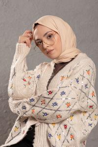 Hardal-Kemik Penye Şal