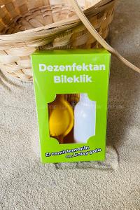 Modalamelif Sarı Silikon Dezenfektanlı Bileklik