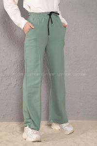 Modalamelif Beli Lastikli Bol Paça Eşofman Mint