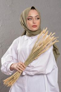 Modalamelif Açık Asker Yeşili Stor Desen Şal