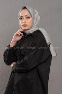 Modalamelif  Acık Gri Füme   Modal Şal