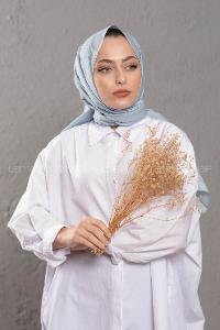 Modalamelif  Bebe Mavisi Acık Mavi   Modal Şal