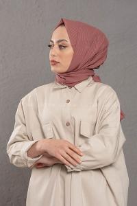 Modalamelif Gül Kurusu Stor Desen Şal