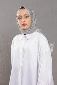 Modalamelif  Koyu gri Gümüş    Modal Şal