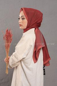 Modalamelif  Koyu Kiremit  Taba  Modal Şal