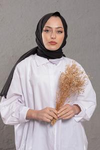 Modalamelif Siyah  Stor  Desen Şal