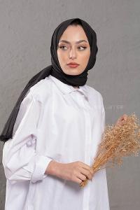 Modalamelif Siyah  Stor  Desen Şal