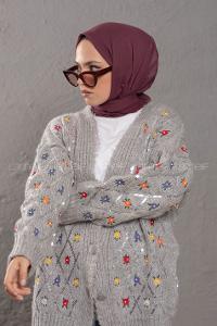 Modalamelif Vişne Çürüğü  Pamuk Vual Şal