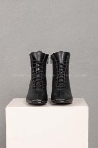 Modalamelif Küt Burun Siyah Bot