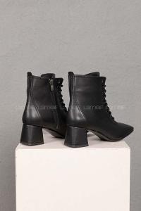 Modalamelif Küt Burun Siyah Bot