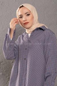 Modalamelif Bej Pötikare Şal