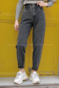 Modalamelif Kar Yıkama Mom Jean Füme