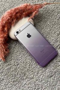 Modalamelif Iphone 6 Lux Çift Renkli Sılıkon Kılıf Mor