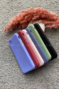 Modalamelif Iphone 7/8 Lansman Silikon Telefon Kılıfı Lila