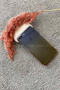 Modalamelif Iphone 7/8 Plus Uyumlu Lux Çift Renkli  Sılıkon Kılıf Sarı
