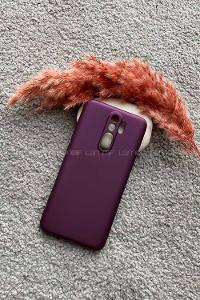 Modalamelif Redmi Note 8 Pro Premium Silikon Telefon Kılıfı Mor