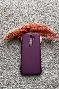 Modalamelif Redmi Note 8 Pro Premium Silikon Telefon Kılıfı Mor