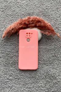 Modalamelif Redmi Note 9 Premium Silikon Telefon Kılıfı Pembe