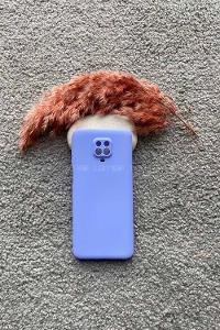 Modalamelif Redmi Note 9s Premium Silikon Telefon Kılıfı Lila