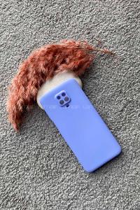 Modalamelif Redmi Note 9s Premium Silikon Telefon Kılıfı Lila