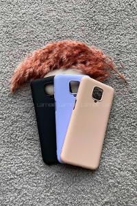 Modalamelif Redmi Note 9S/9 Pro Nano Silikon Telefon Kılıfı Lila