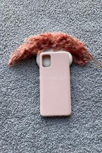 Modalamelif Samsung A51 Nano Silikon Telefon Kılıfı Krem