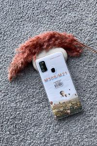Modalamelif Samsung M30S/M21 Lux Şeffaf Silikon Telefon Kılıfı