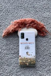 Modalamelif Samsung M30S/M21 Lux Şeffaf Silikon Telefon Kılıfı