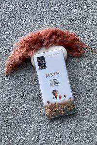 Modalamelif Samsung M31S Lux Şeffaf Silikon Telefon Kılıfı