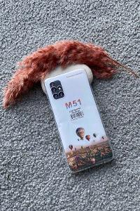 ModlamelModalamelifSamsung M51 Lux Seffaf Kılıf