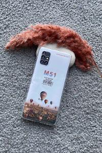 ModlamelModalamelifSamsung M51 Lux Seffaf Kılıf