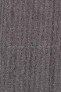 Modalamelif Çizgili Keten Şal Füme