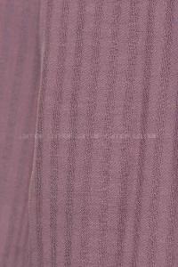 Modalamelif Çizgili Keten Şal Lila