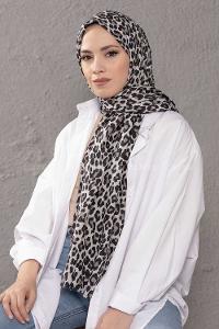 Modalamelif Leopar Desenli Şal Taş