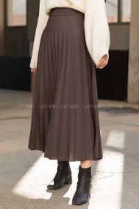 Modalamelif Piliseli Mira Etek Antrasit