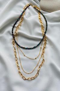 Modalamelif Renkli Boncuk 4lü Kolye