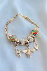 Modalamelif Arı Detay Pandora Bileklik