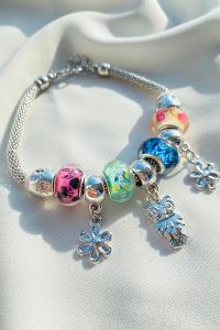 Modalamelif Baykuş Detay Pandora Bileklik