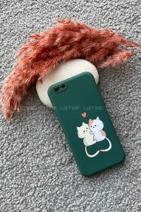 Modalamelif Iphone 6 Kedicik Karikatür Baskılı Kılıf