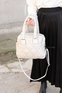 Modalamelif  Kapitone Yıkamalı Çanta Taş Rengi