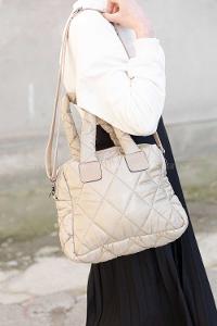 Modalamelif  Kapitone Yıkamalı Çanta Yağ Yeşili